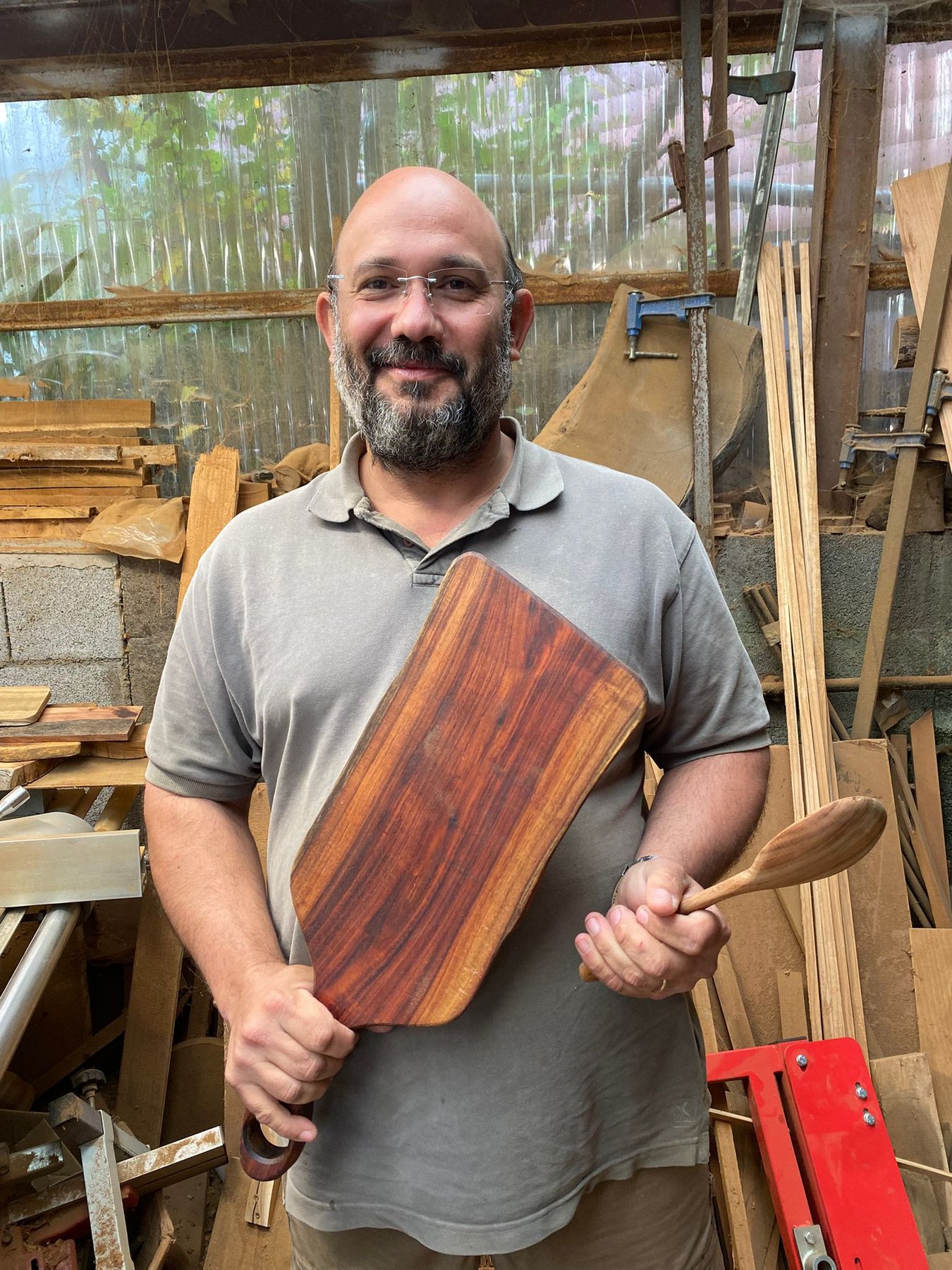 François, tourneur sur bois